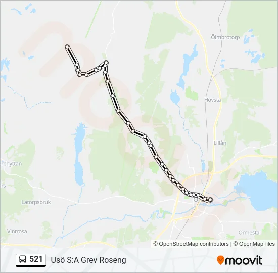 521  Line Map