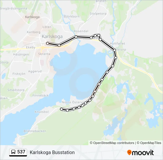 537  Line Map