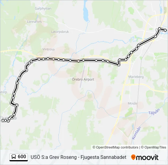 600  Line Map