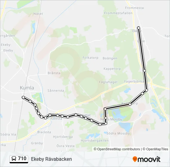 710  Line Map
