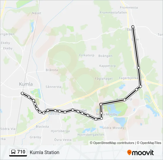 710  Line Map