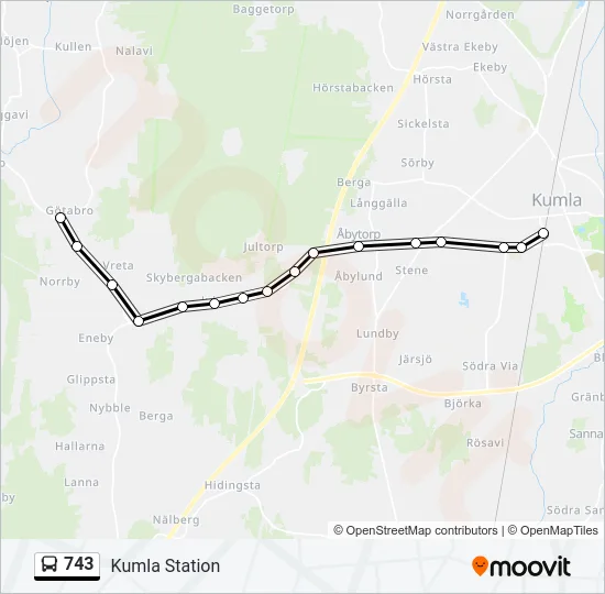 743  Line Map