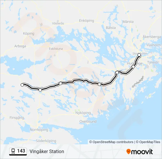 143  Line Map
