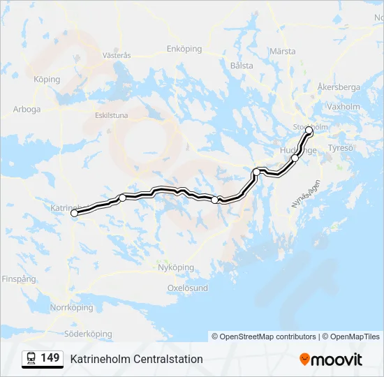 149  Line Map