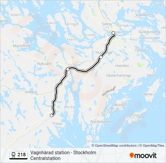 218  Line Map