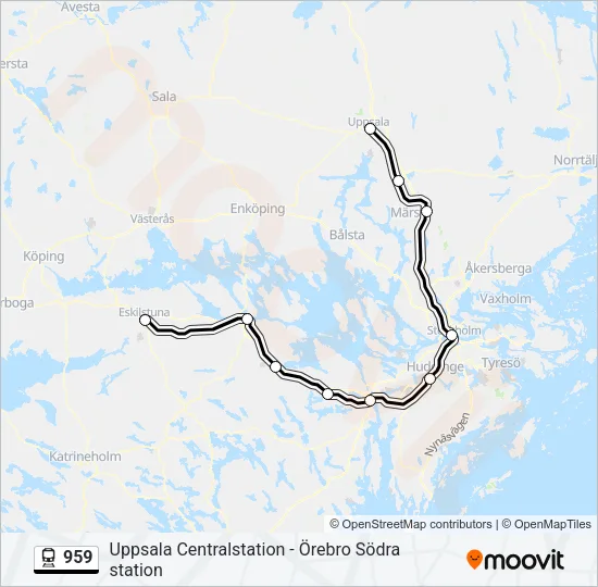 959  Line Map