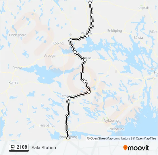 2108  Line Map