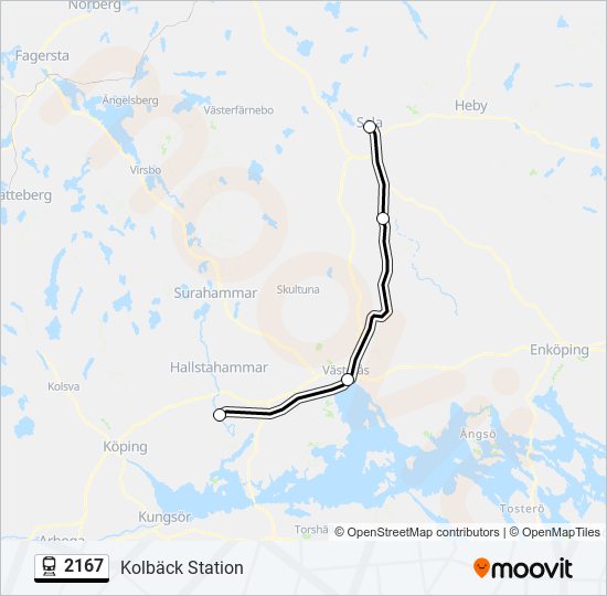 2167  Line Map