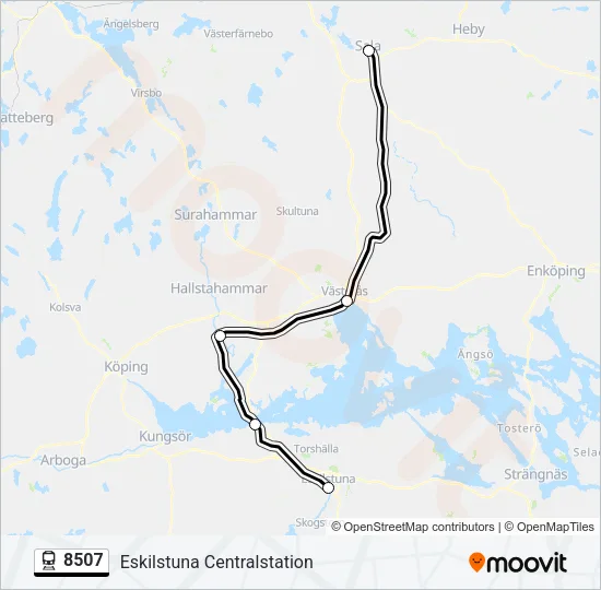 8507  Line Map