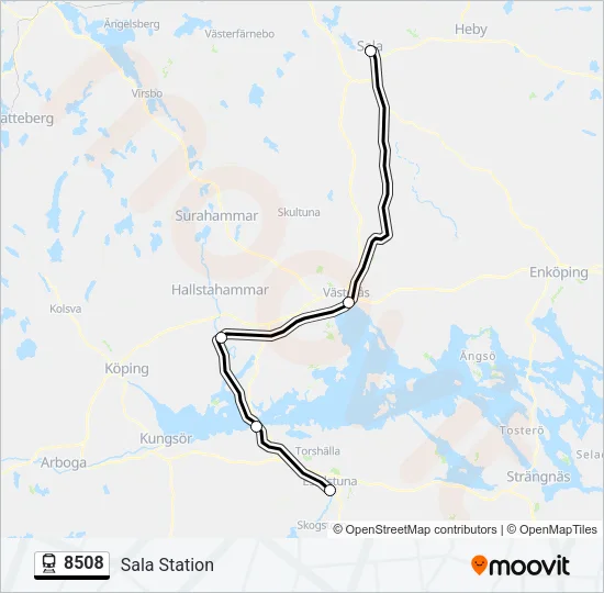 8508  Line Map