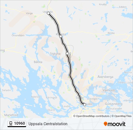 10960 train Line Map