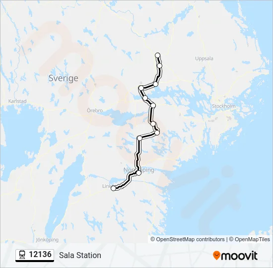 12136  Line Map