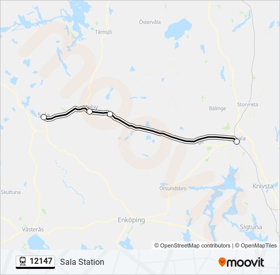 12147 train Line Map