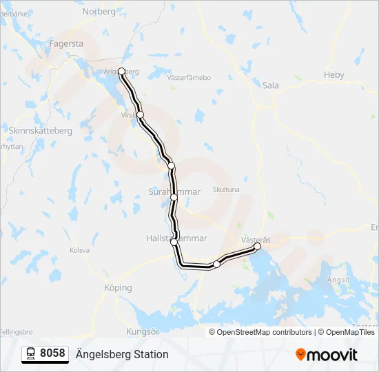 8058  Line Map