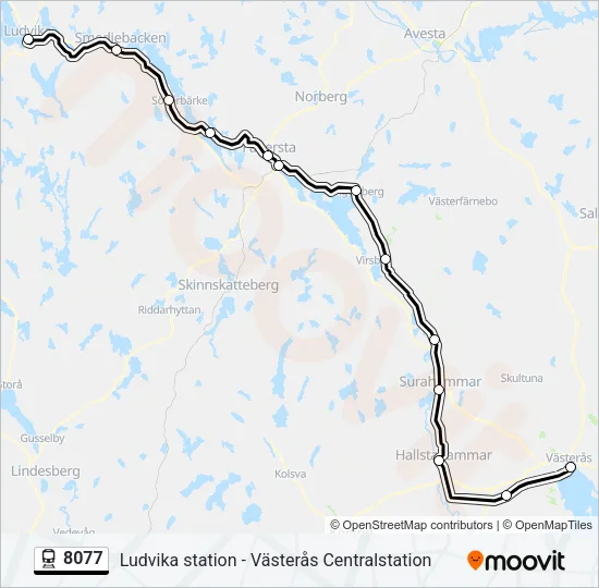 8077  Line Map