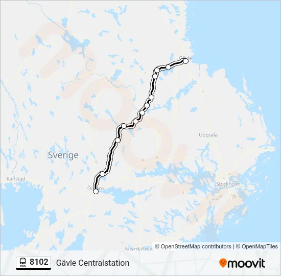 8102  Line Map