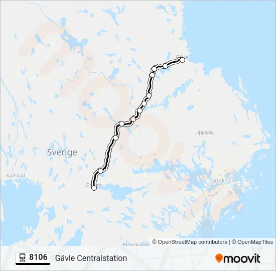 8106  Line Map