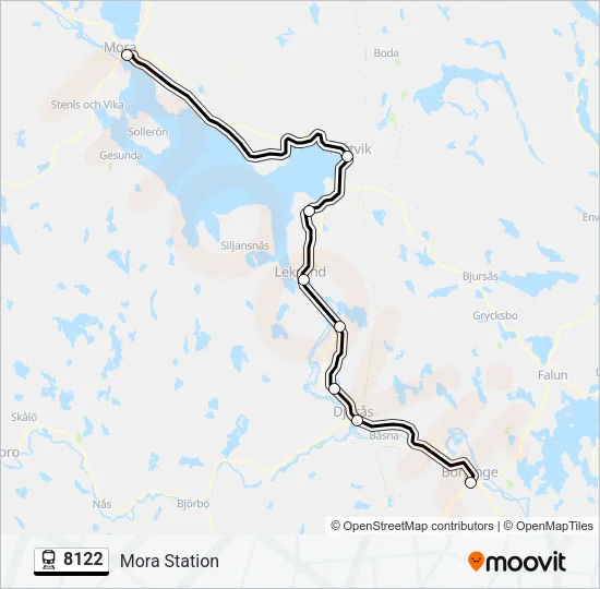 8122  Line Map