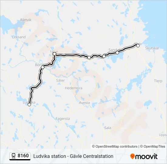 8160  Line Map