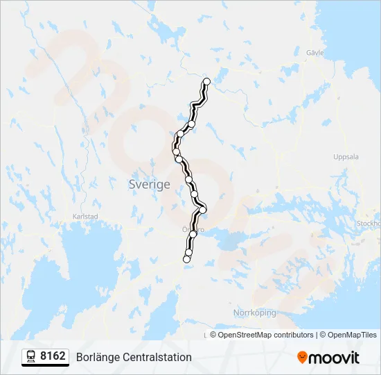8162  Line Map