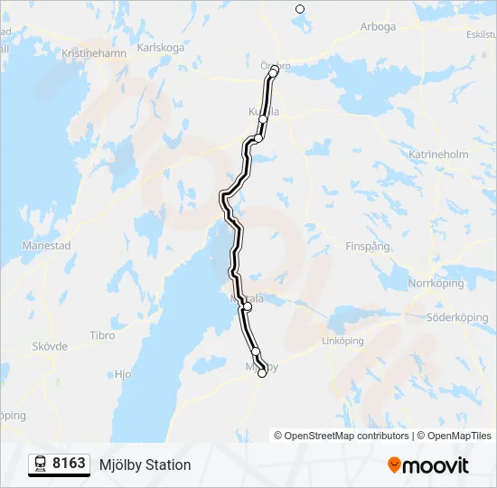 8163  Line Map