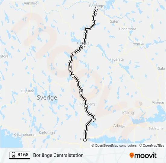 8168  Line Map