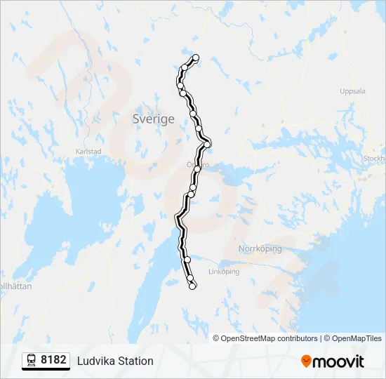 8182  Line Map