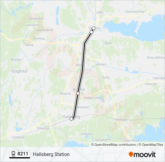 8211  Line Map