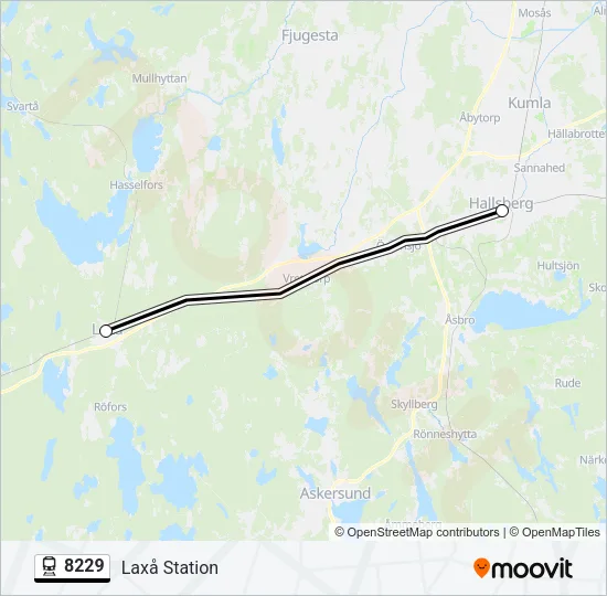 8229  Line Map