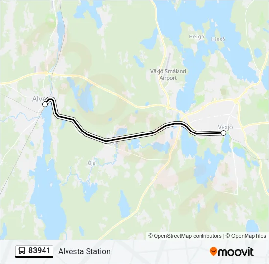 83941 Bus Line Map