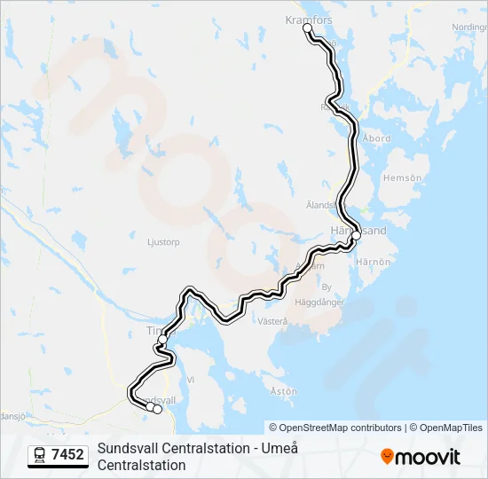 7452  Line Map