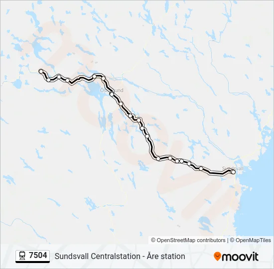 7504  Line Map