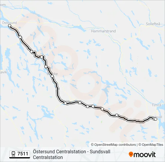 7511  Line Map