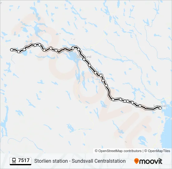 7517  Line Map