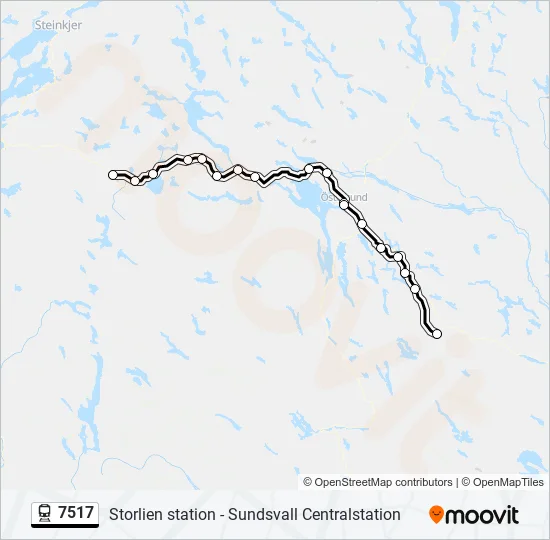 7517  Line Map