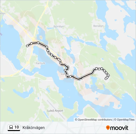 10  Line Map