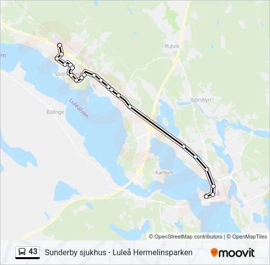 43  Line Map