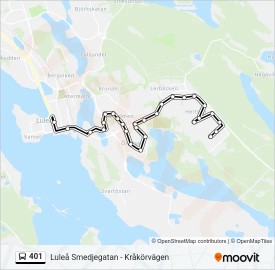 401  Line Map
