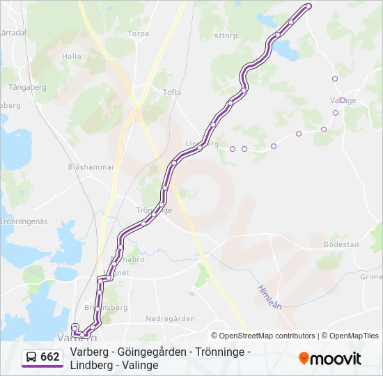 662  Line Map