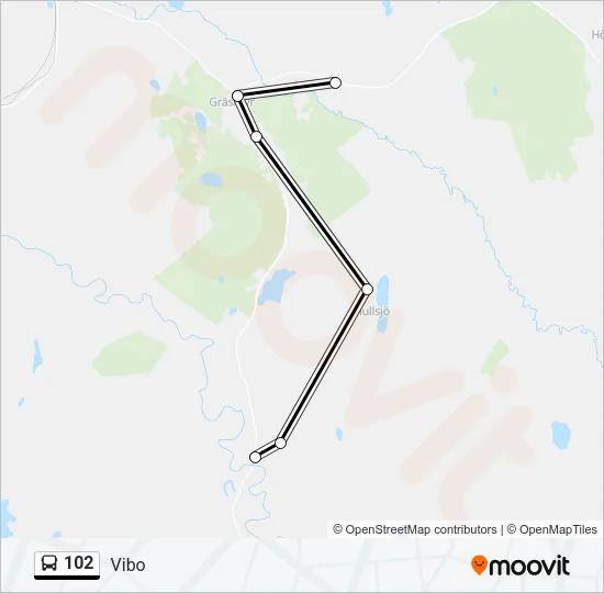 102 Bus Line Map