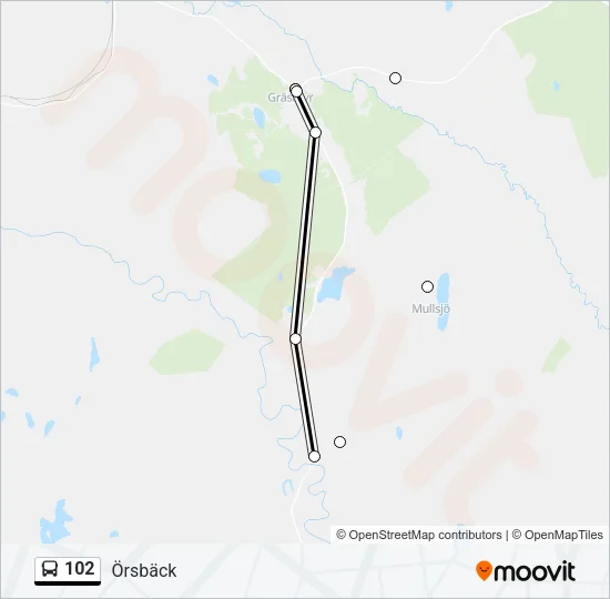 102 Bus Line Map