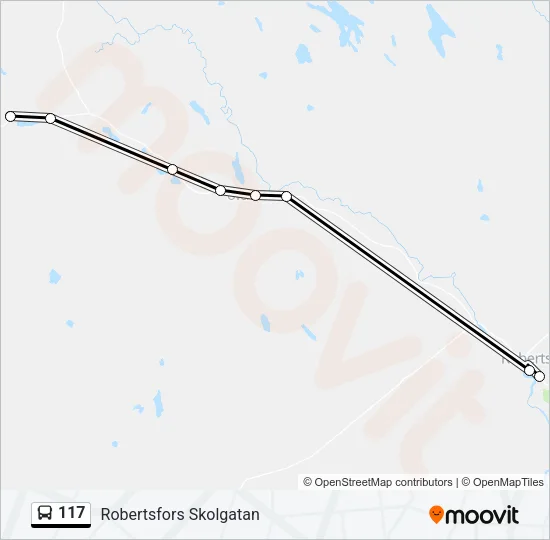 117 Bus Line Map