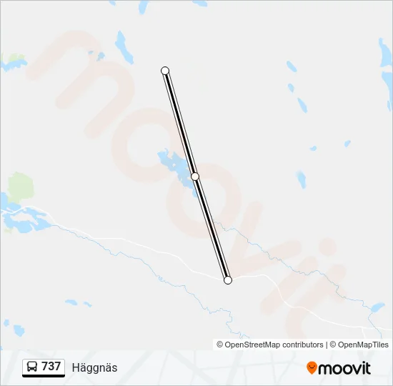 737 Bus Line Map