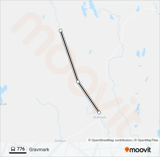 776 Bus Line Map
