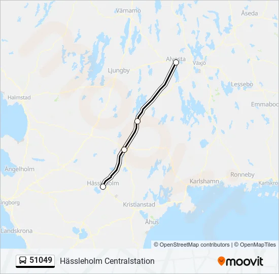 51049 Bus Line Map