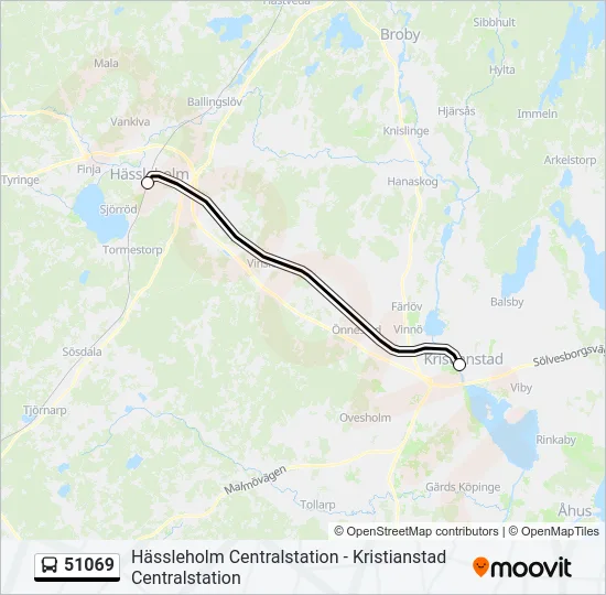 51069 Bus Line Map