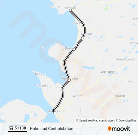 51138 Bus Line Map