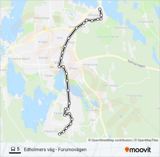 5  Line Map