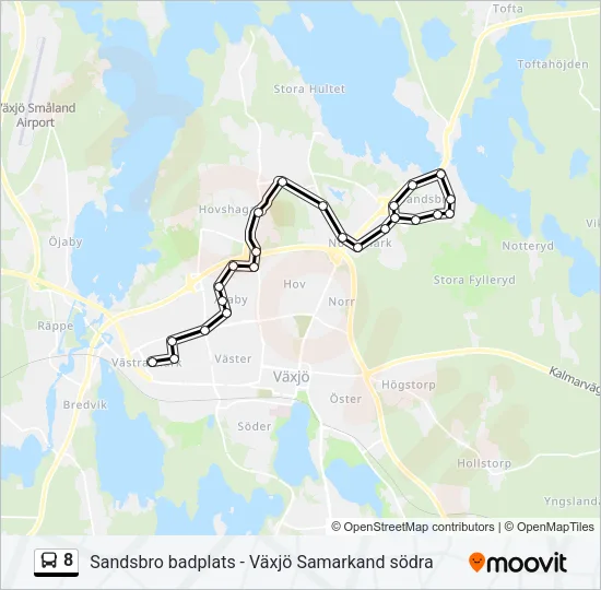 8  Line Map