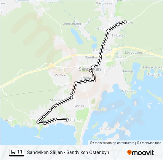 11  Line Map